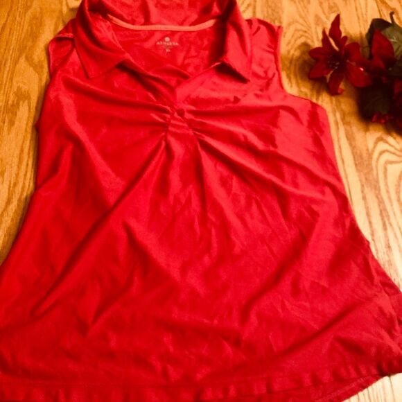 Athleta Red Sleeveless Tunic - Picture 5 of 8